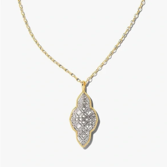 Kendra Scott Abbie long pendant NWT - Picture 2 of 13